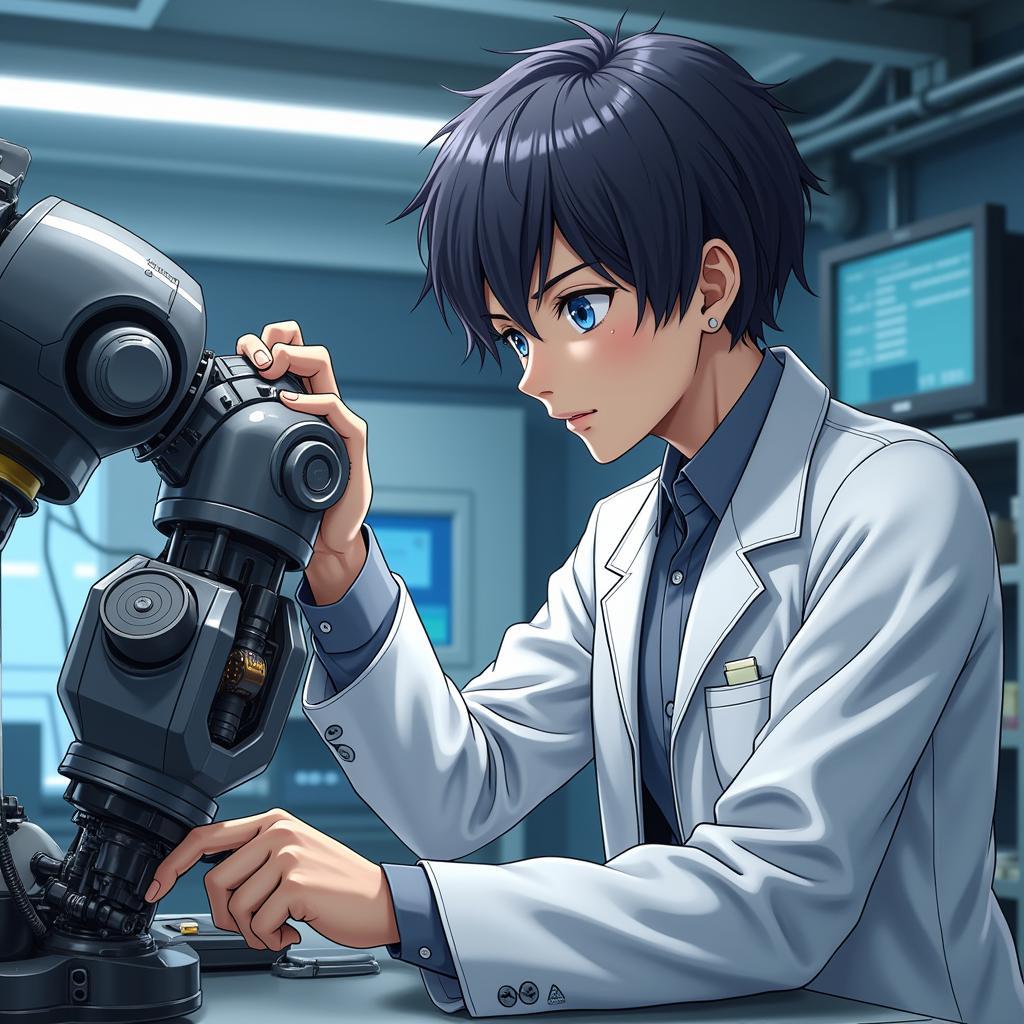 Kayaba as a Robotics Engineer