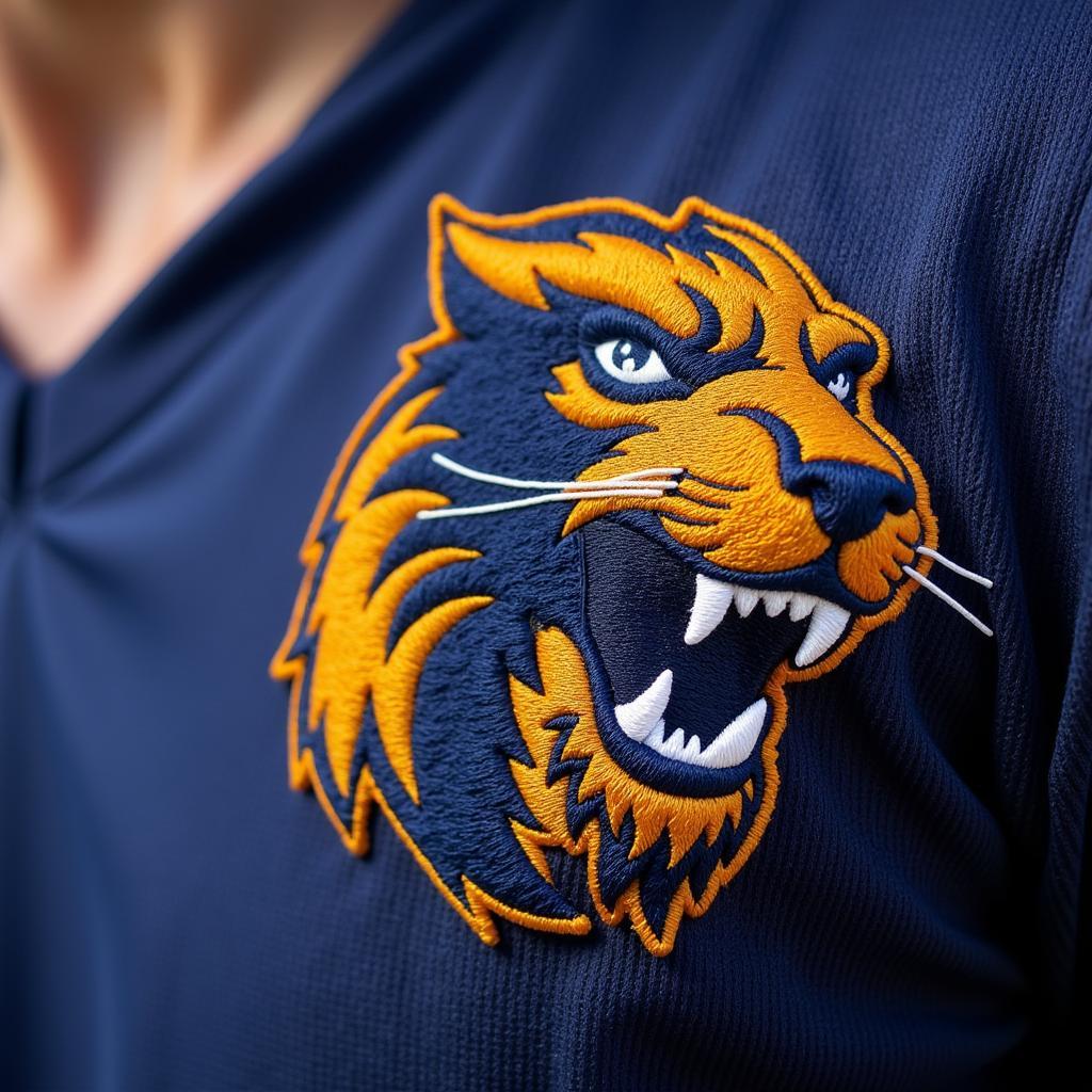 Close-up of Kent State Uniform Logo and Details