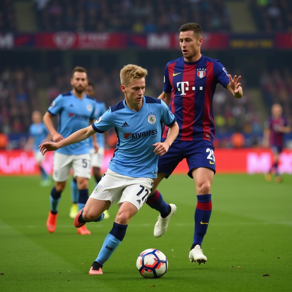 Kevin De Bruyne FIFA 23 In-Game Action