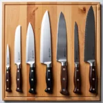 Assortment of Kitchen Knives