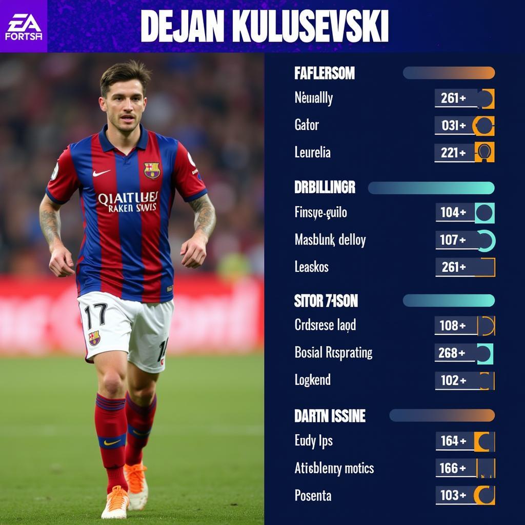 Dejan Kulusevski FIFA 21 In-Game Stats