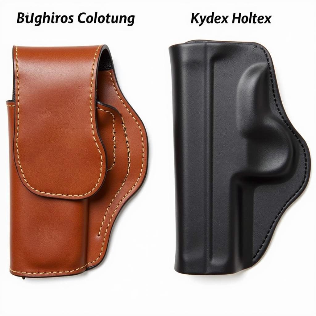 Leather vs. Kydex Holsters