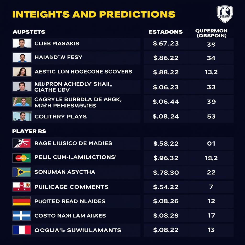 Legends Cup 2023 Analyst Insights