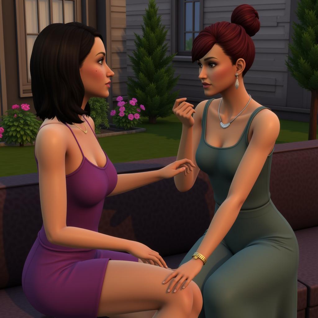 Liana's Social Life in The Sims 2