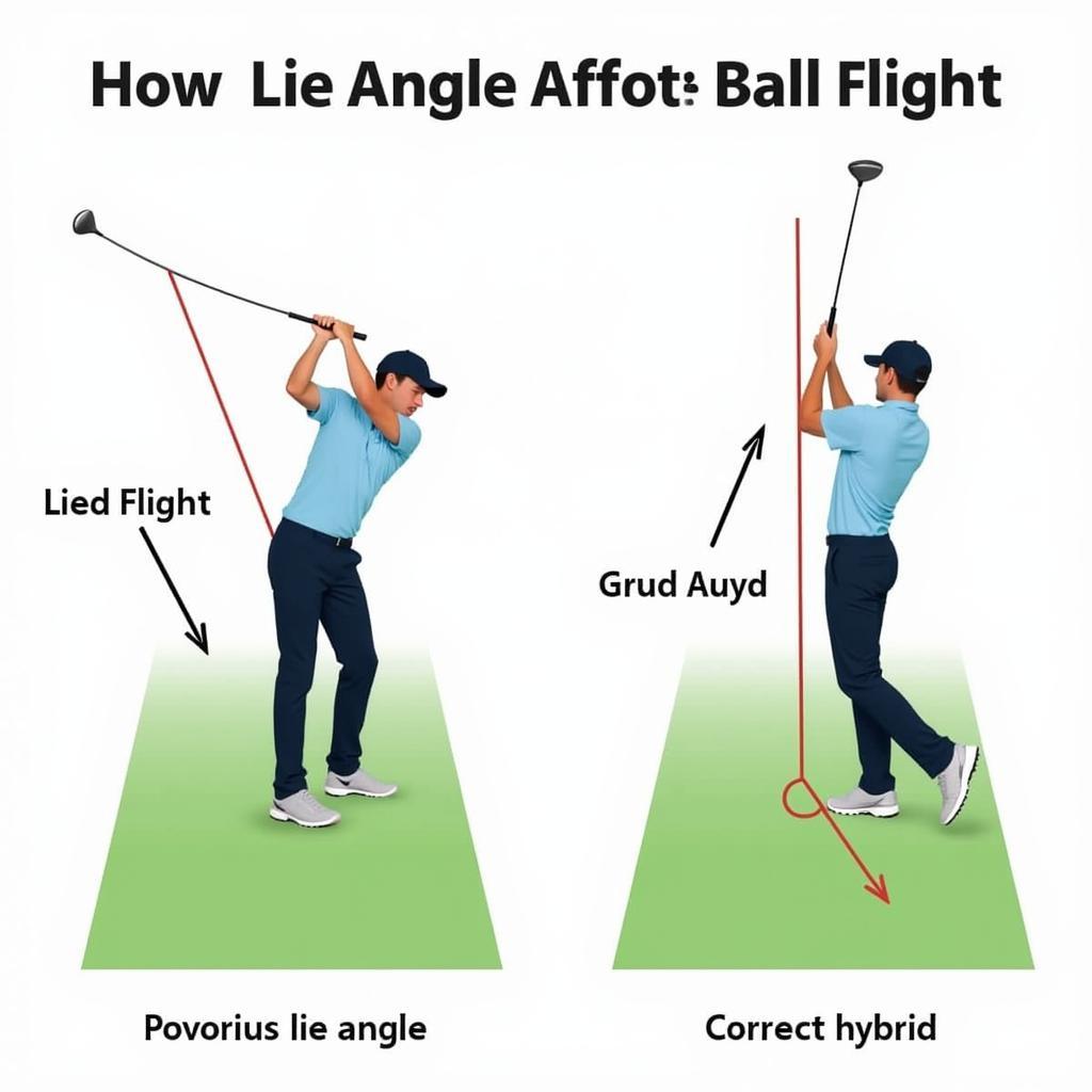 Lie Angle for Woods and Hybrids