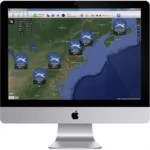 Live Military Mode S Tracking Software Display