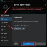 Logitech G29 Calibration Settings in LGS