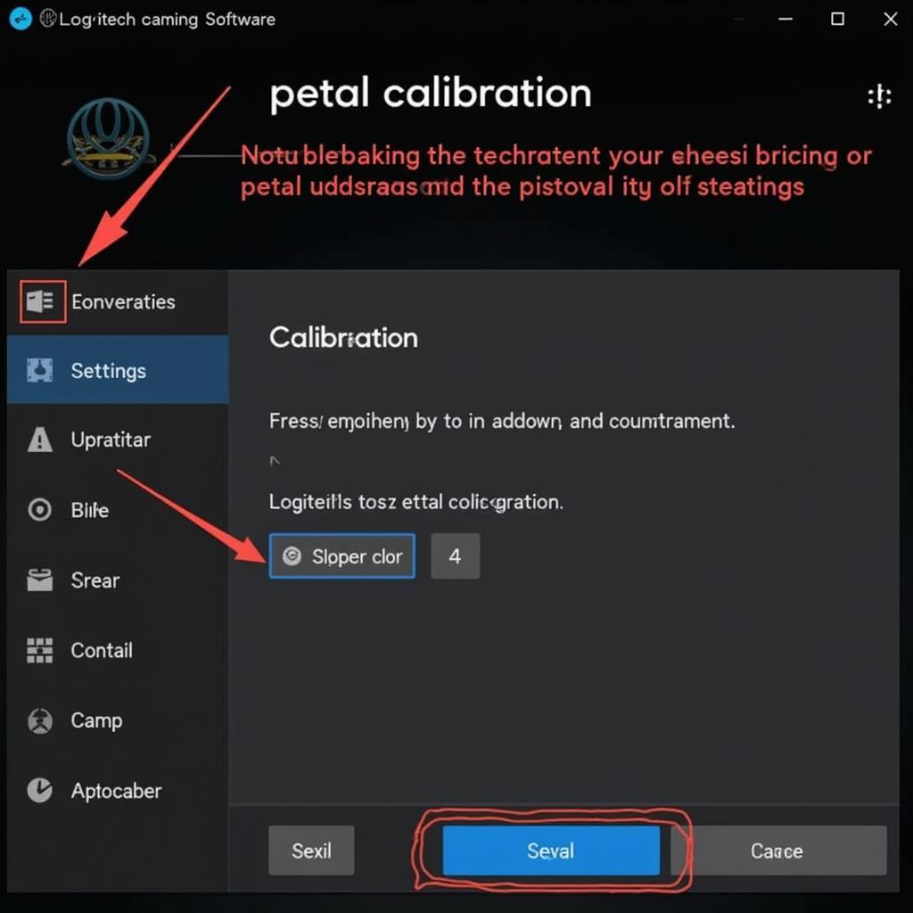 Logitech G29 Calibration Settings in LGS