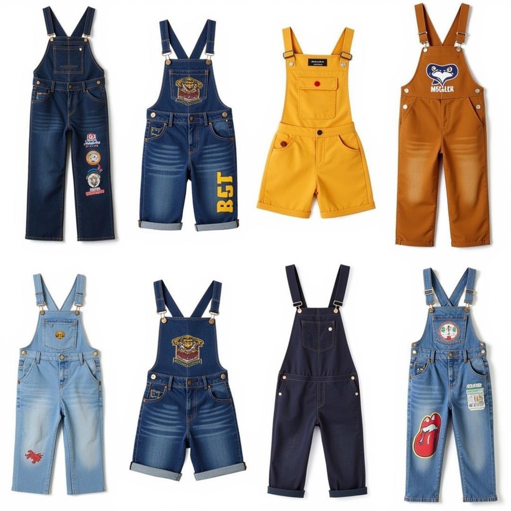 Different Styles of LSU Overalls