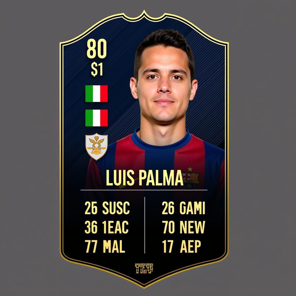 Luis Palma's FIFA 23 Ultimate Team Card