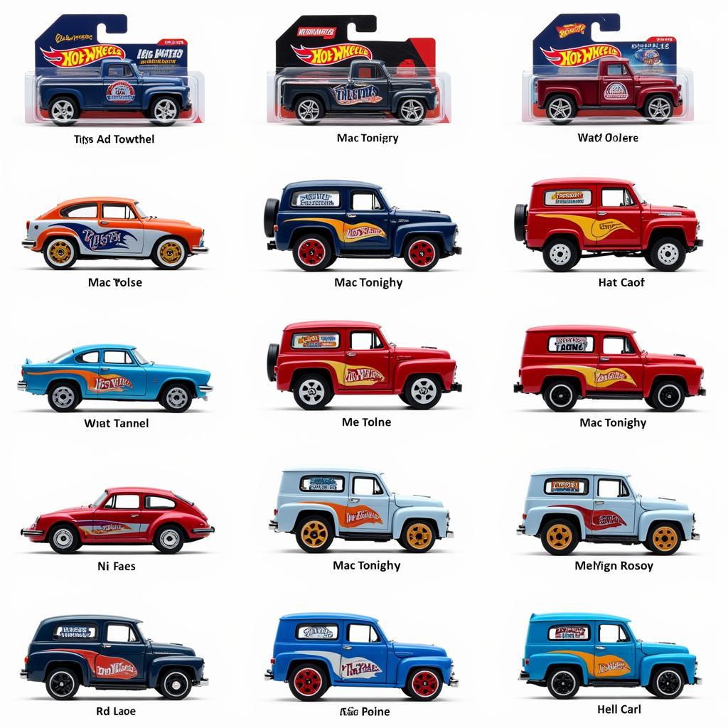 Mac Tonight Hot Wheels Variations