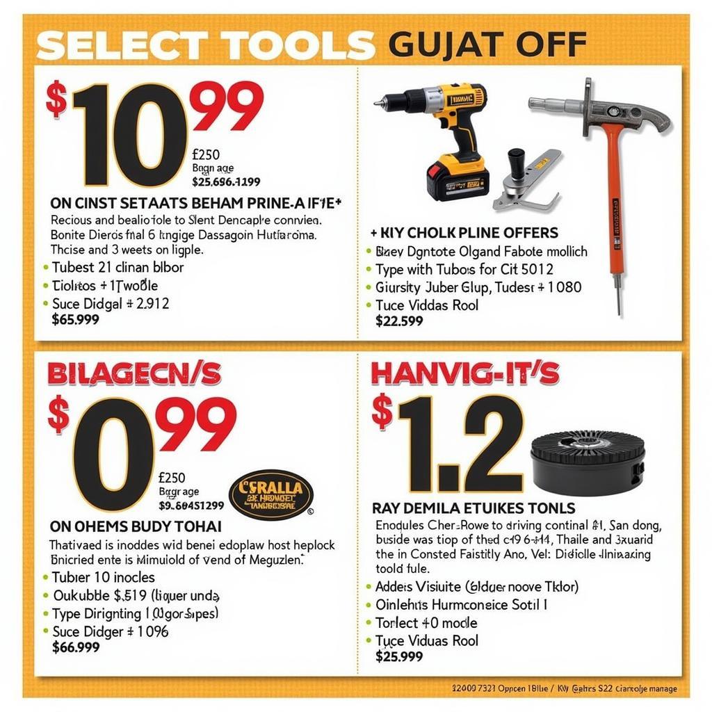 Mac Tools Flyer 4 Promotional Offers