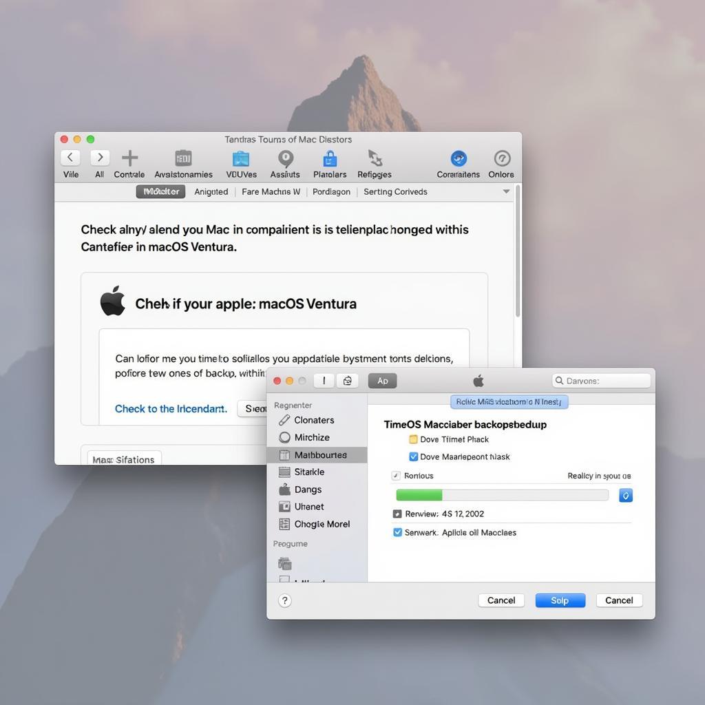 Checking macOS Ventura Compatibility and Backing Up Data