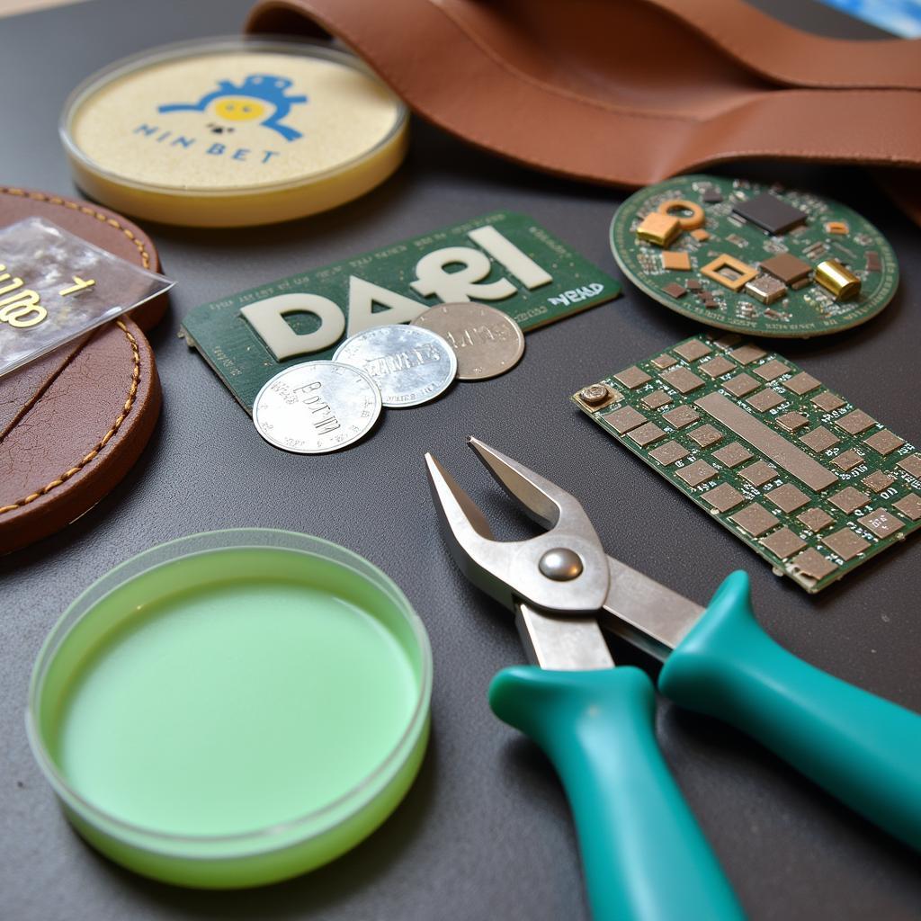 Different Materials for Making Mad Scientist Name Tags