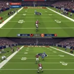 Madden 11 Emulator Gameplay Screenshot