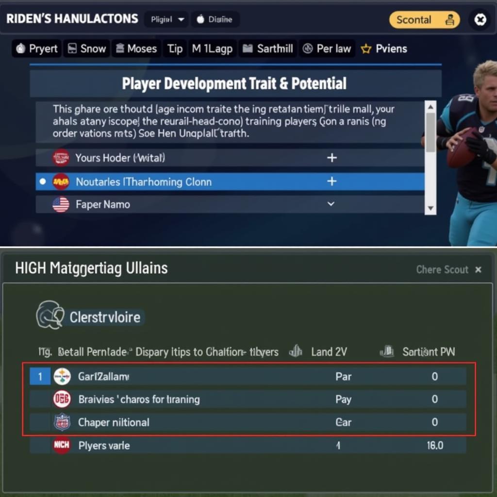 Madden 22 Scouting for High Training Values