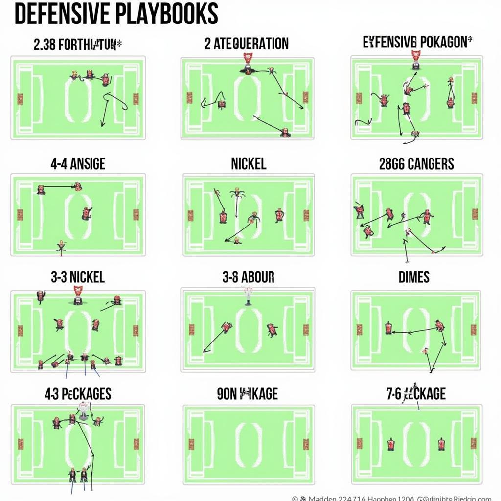 Madden 24 Defensive Playbooks: 4-3, 3-4, Nickel and Dime Packages