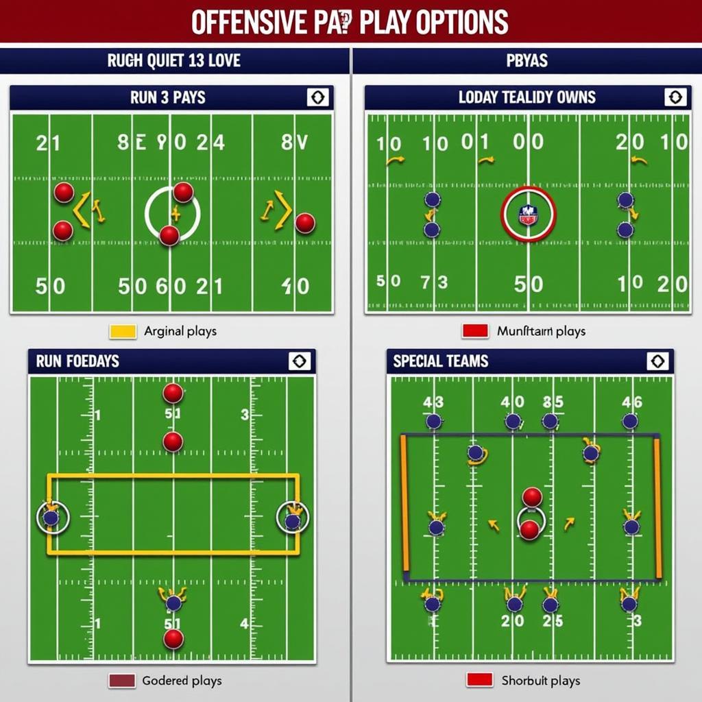 Madden NFL Offensive Playbook