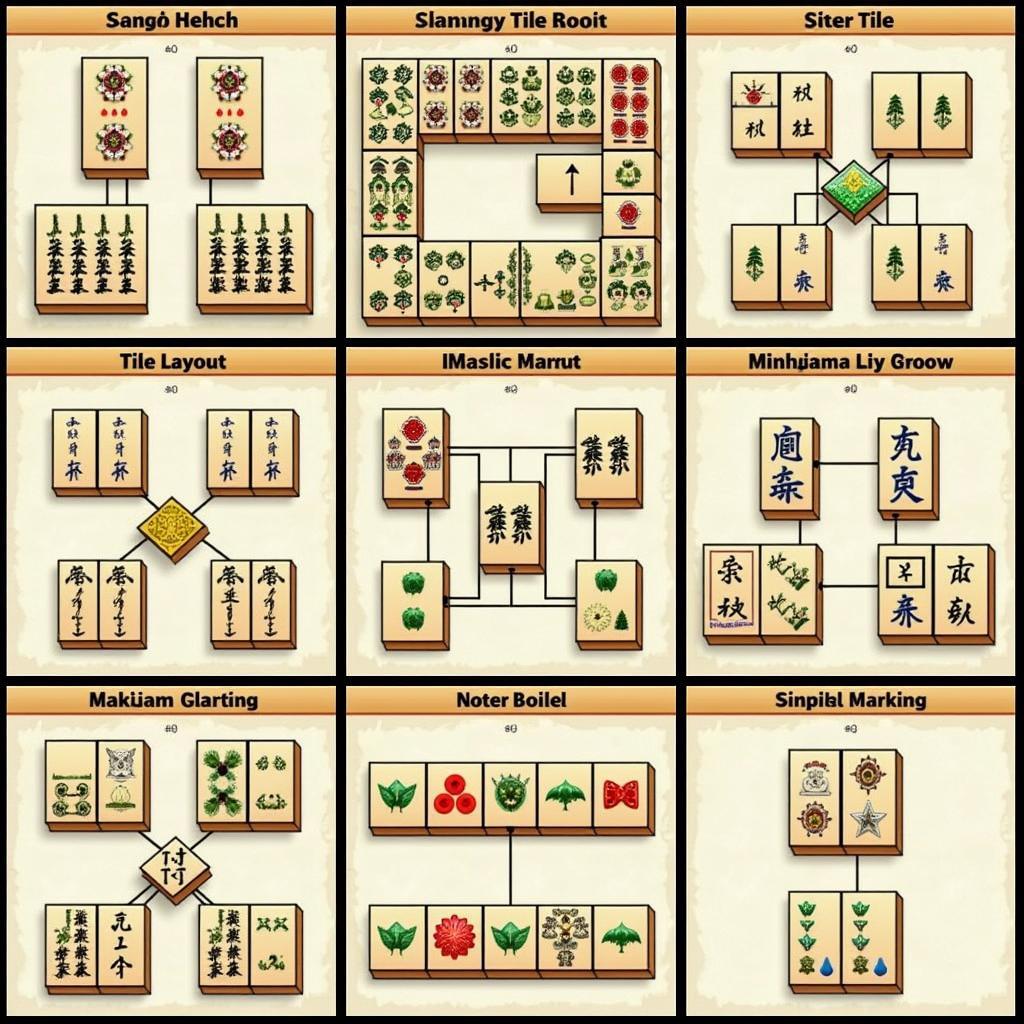 Mahjong Express Different Layouts