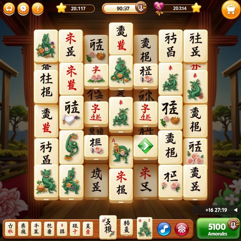 Mahjong Express Gameplay Screenshot