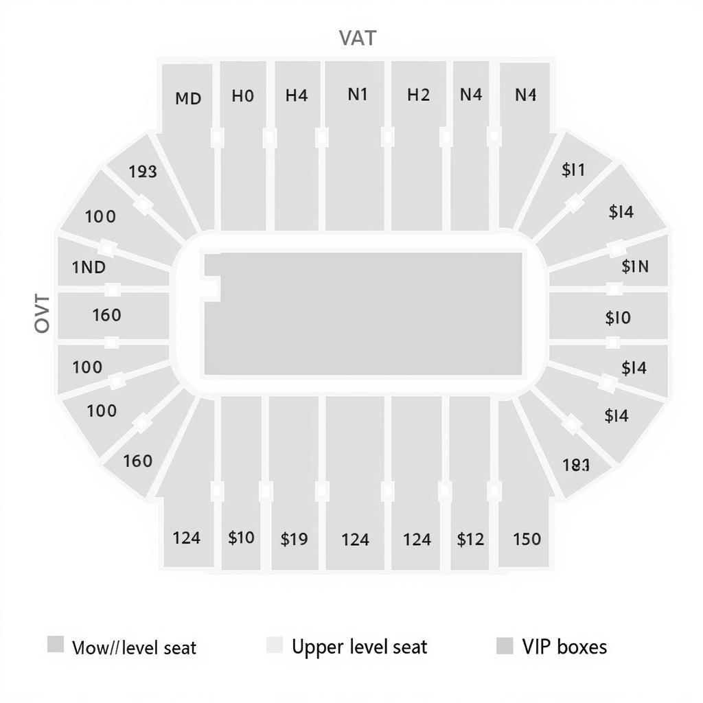 Majors Tickets Seating Chart Example