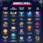 VNG Game March 2024 Events Calendar