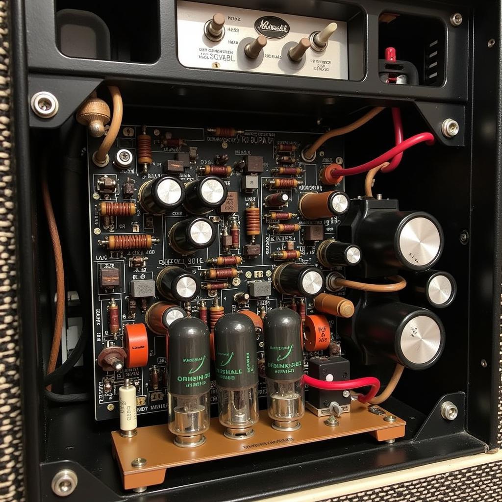 Marshall Origin 50 Internal Components