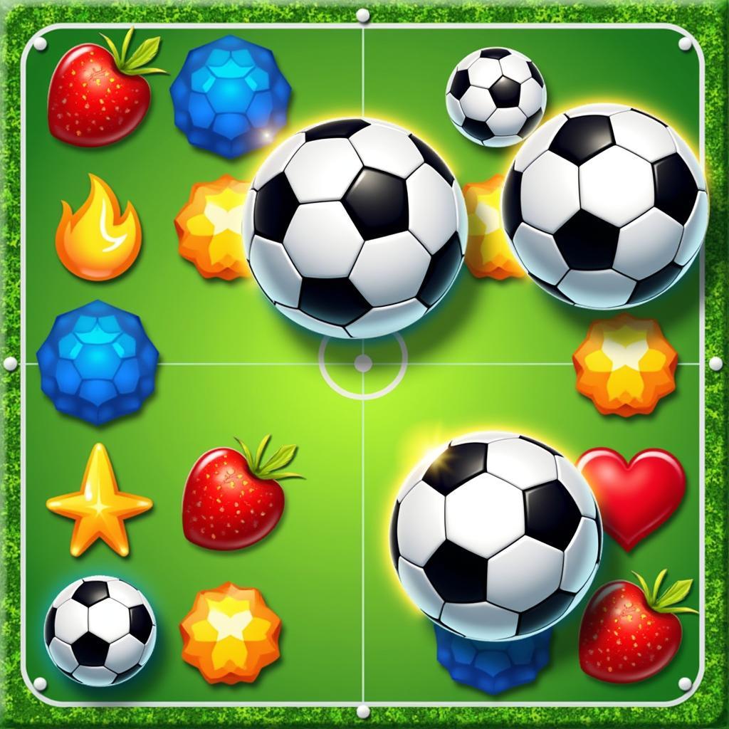 Match-3 Sports Puzzle Gameplay Example