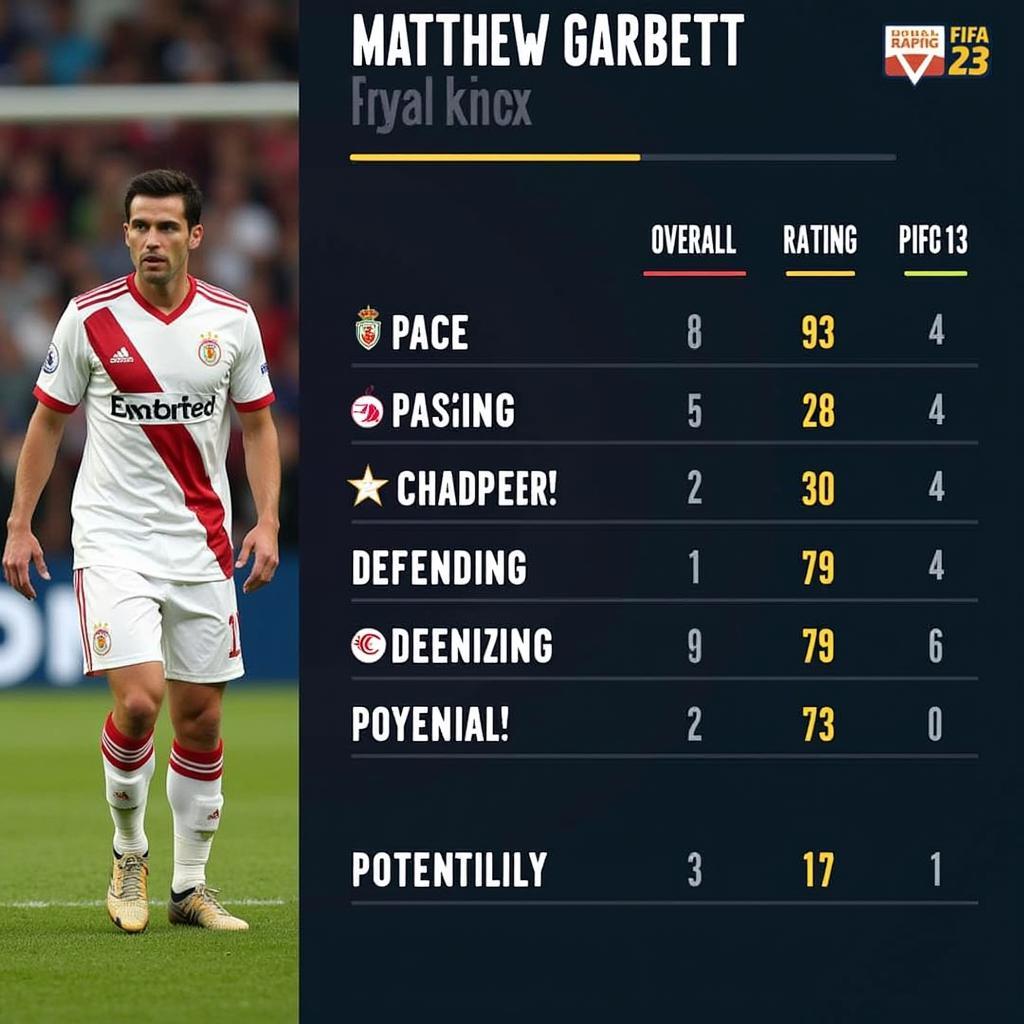 Matthew Garbett FIFA 23 Stats