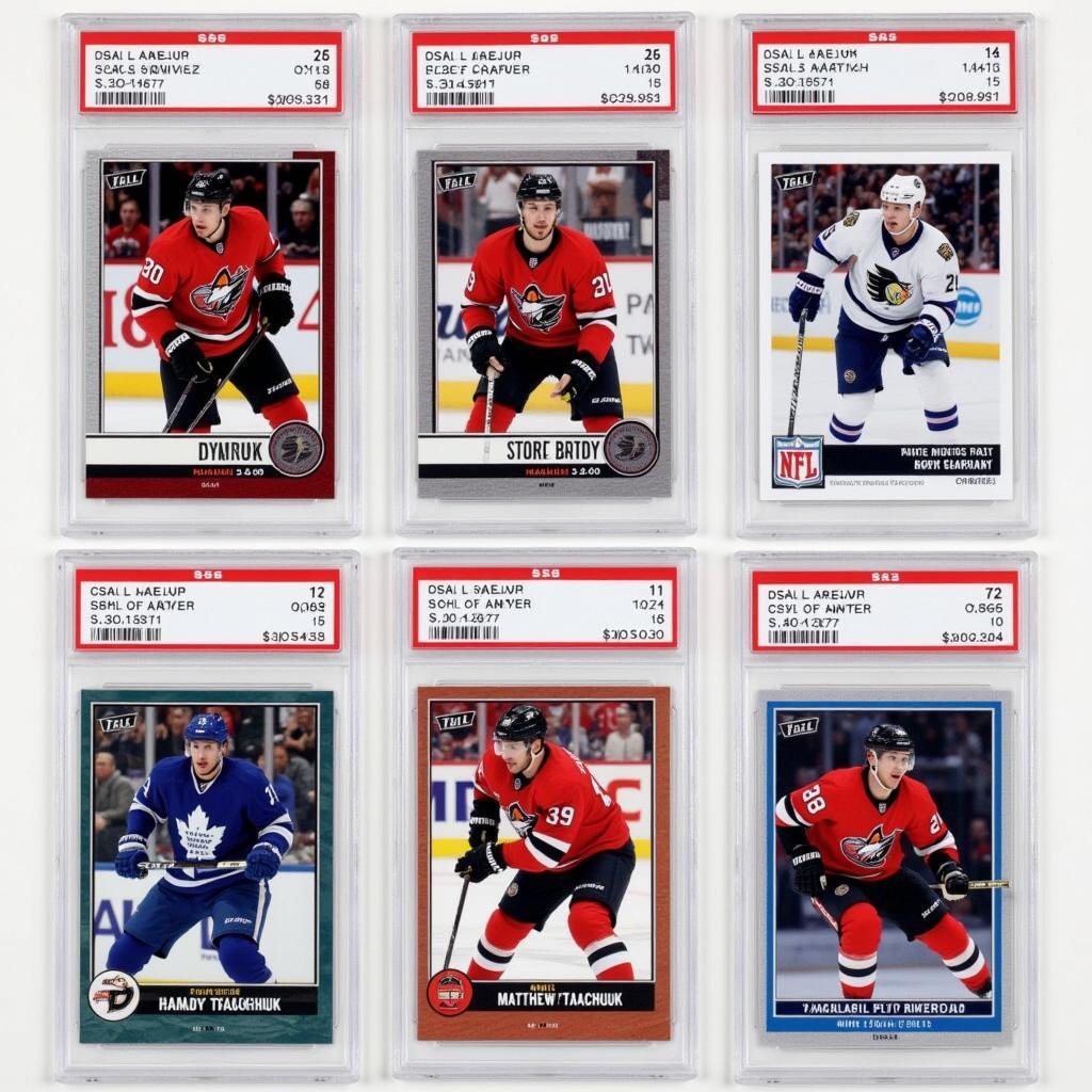 Collection of Graded Matthew Tkachuk Cards