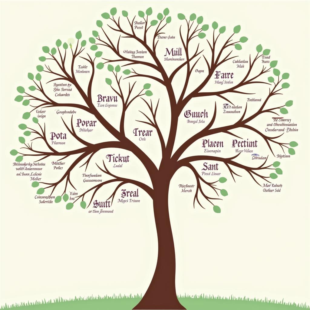 Mattsson Family Tree Diagram