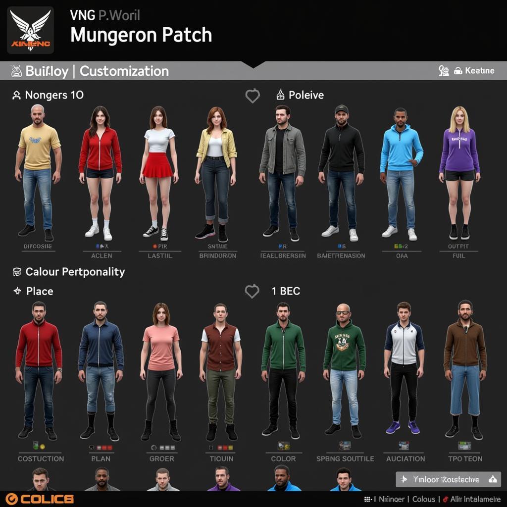 McLaren Patch Character Customization