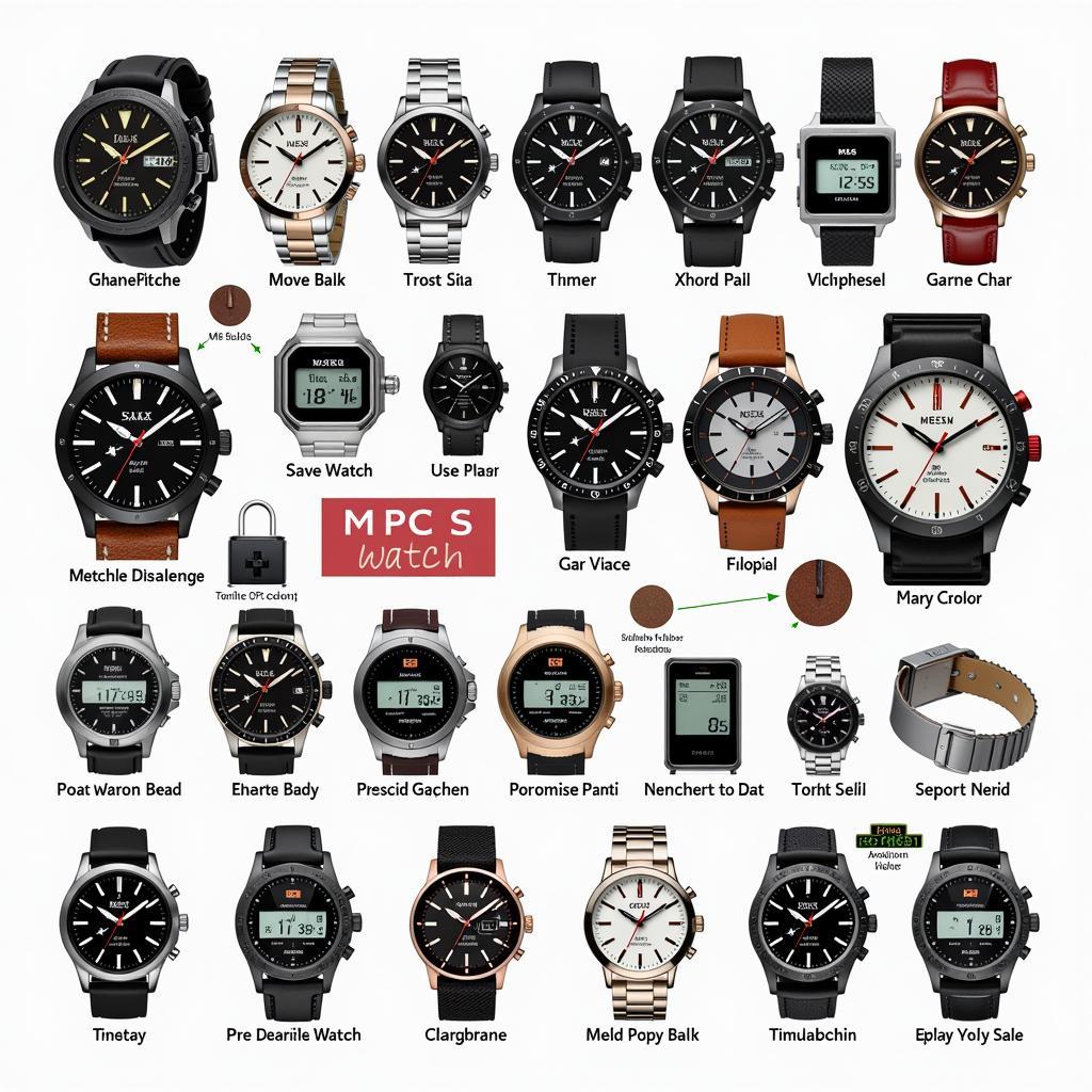 MCS Watches in Diverse Styles