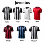 Different Types of Men's Juventus Jerseys