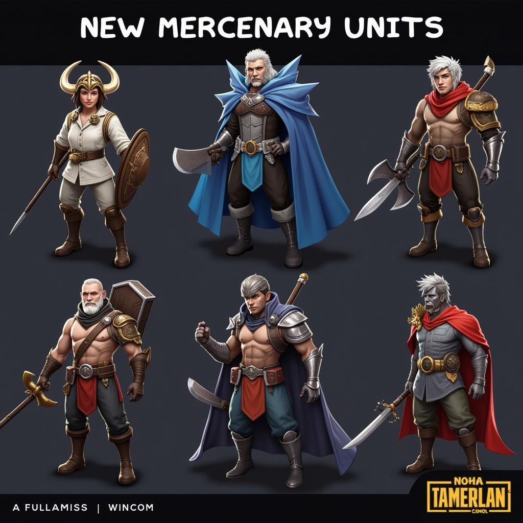 New Mercenary Units in the Latest Patch