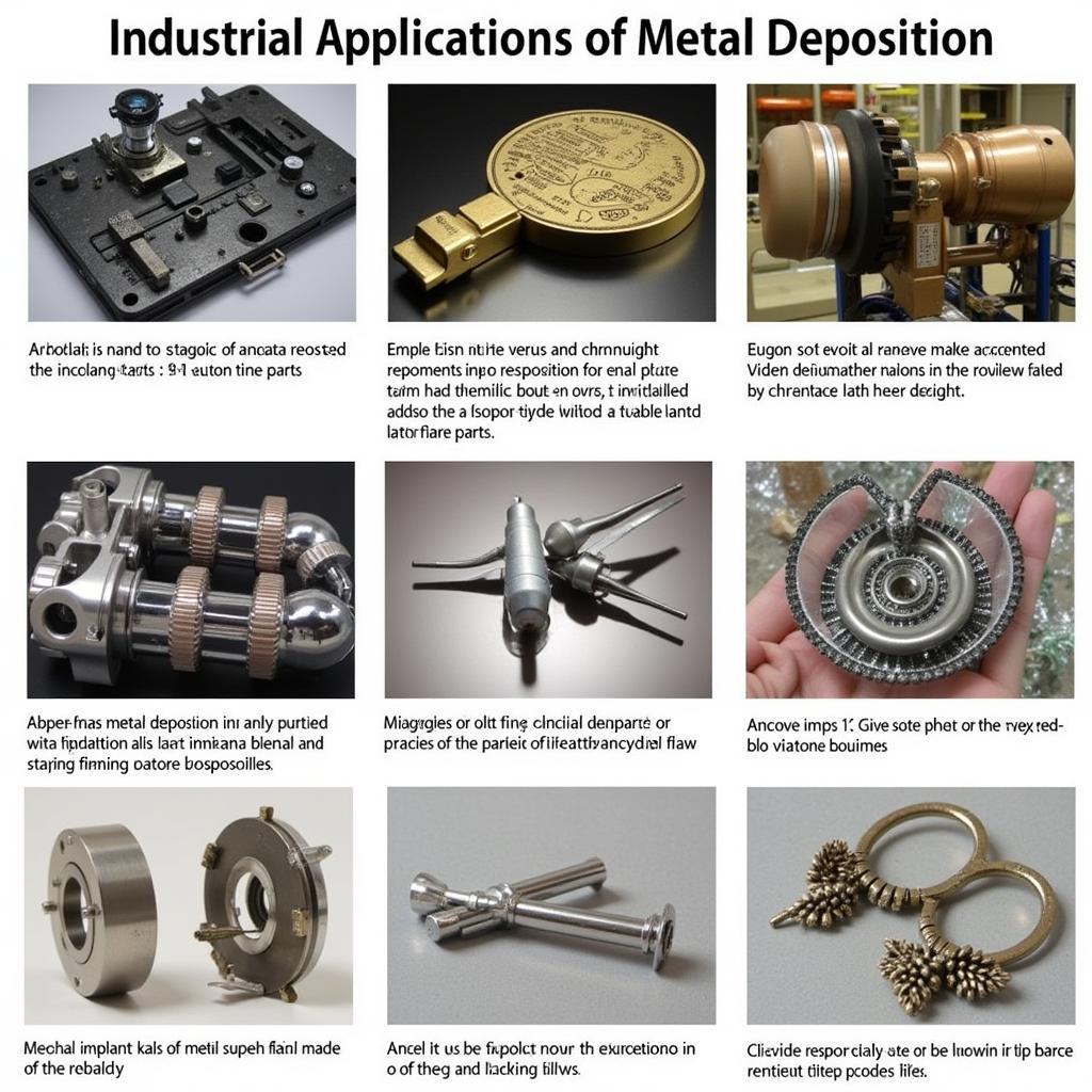 Industrial Applications of Metal Deposition