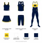 Michigan Cheer Uniform Styles: Classic, Modern & Custom