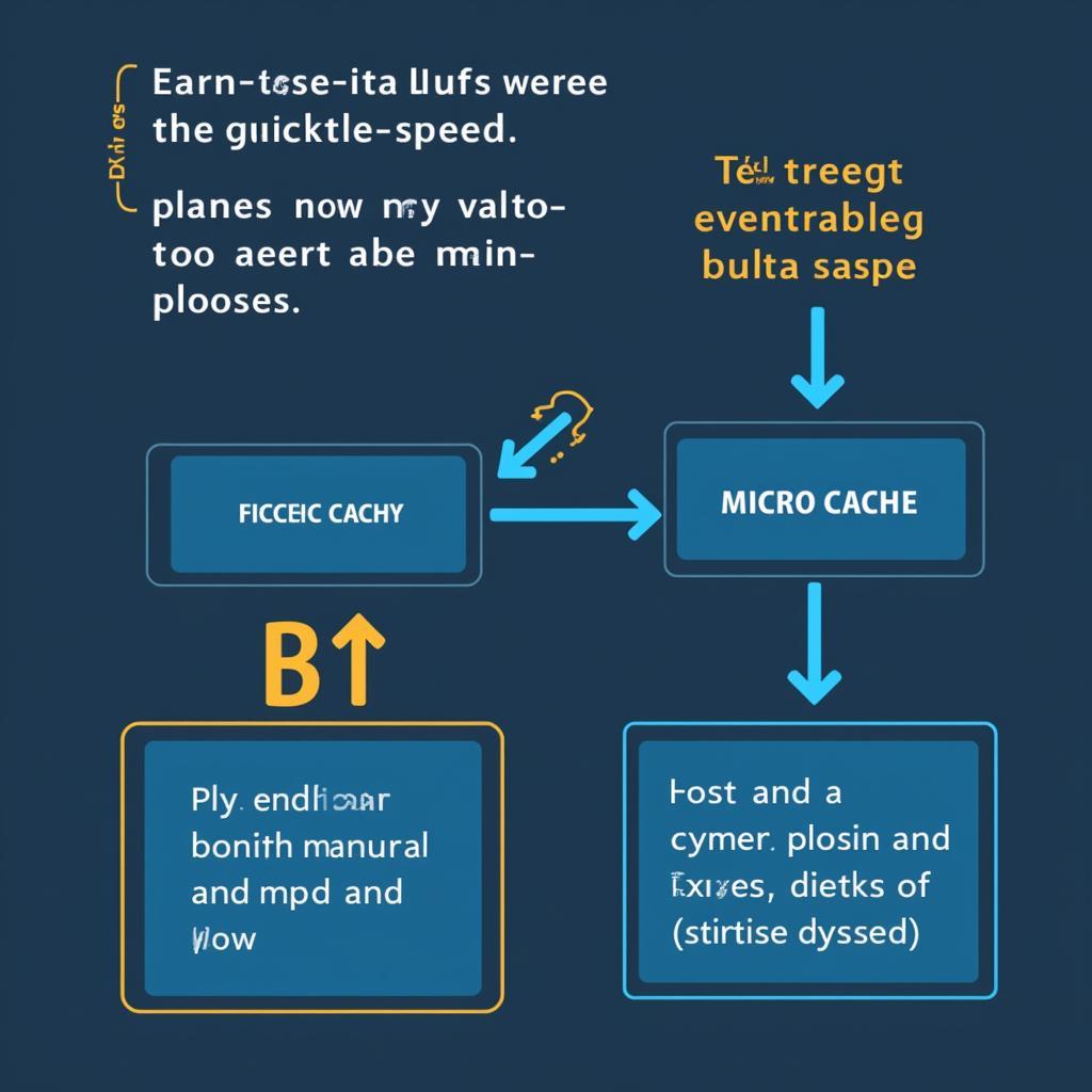 Micro Cache CPU Interaction Diagram