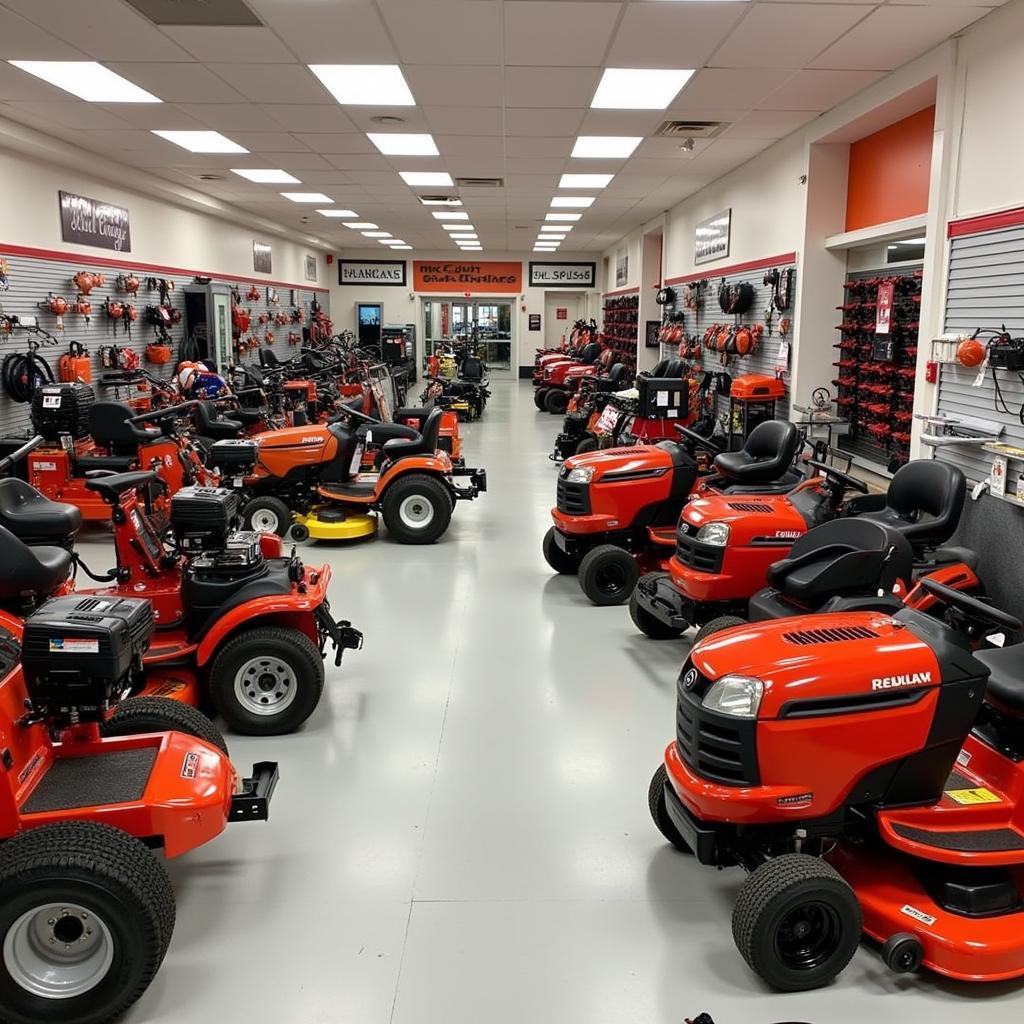 Mid-South Small Engines Showroom