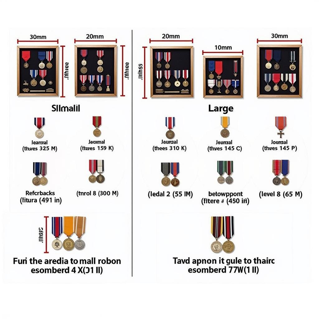 Military Medal Display Case Size Guide