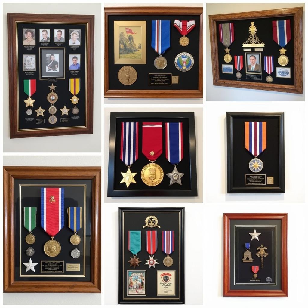 Military Medal Display Inspiration