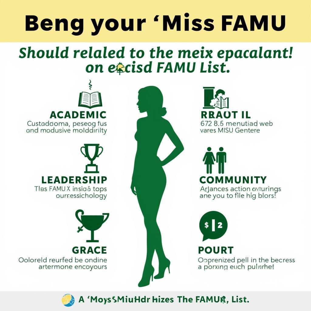 Qualities and Characteristics Associated with the Miss FAMU List