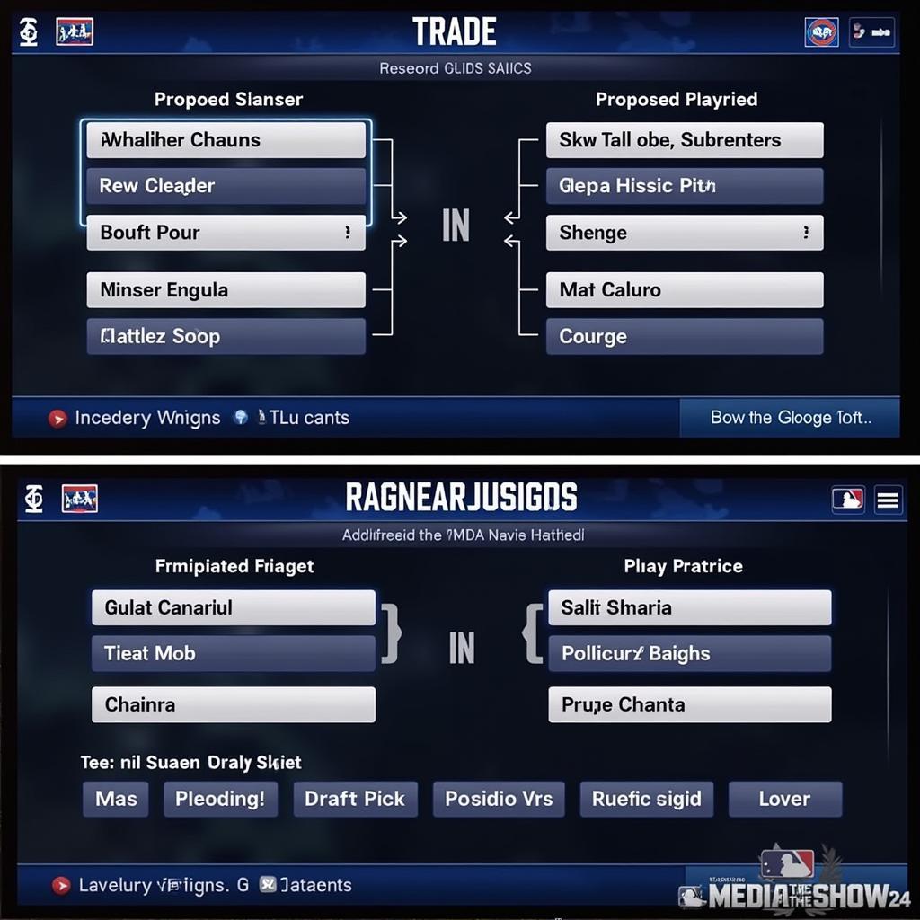 Trade Negotiations in MLB The Show 24