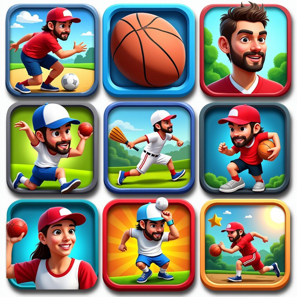 Mobile Sports Puzzle Game Selection