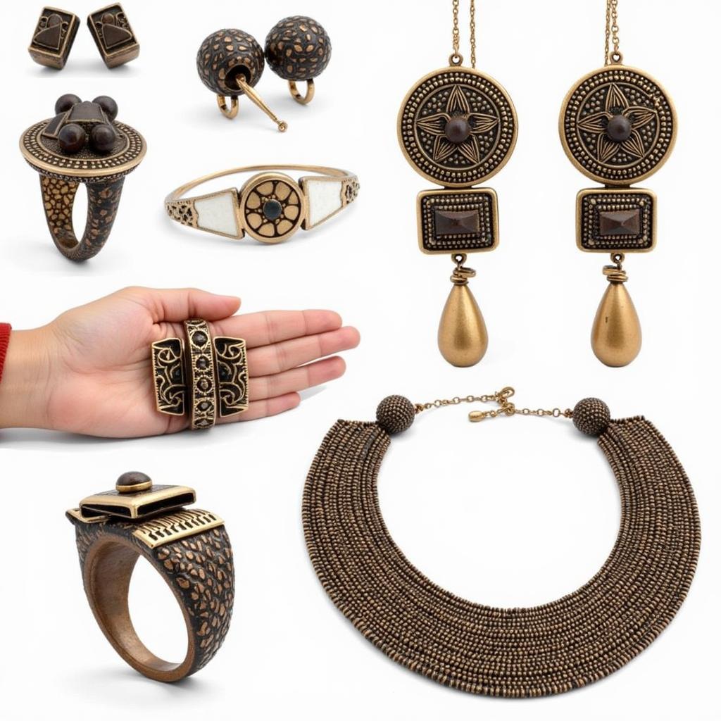 Contemporary Bantu jewelry blending traditional techniques with modern aesthetics