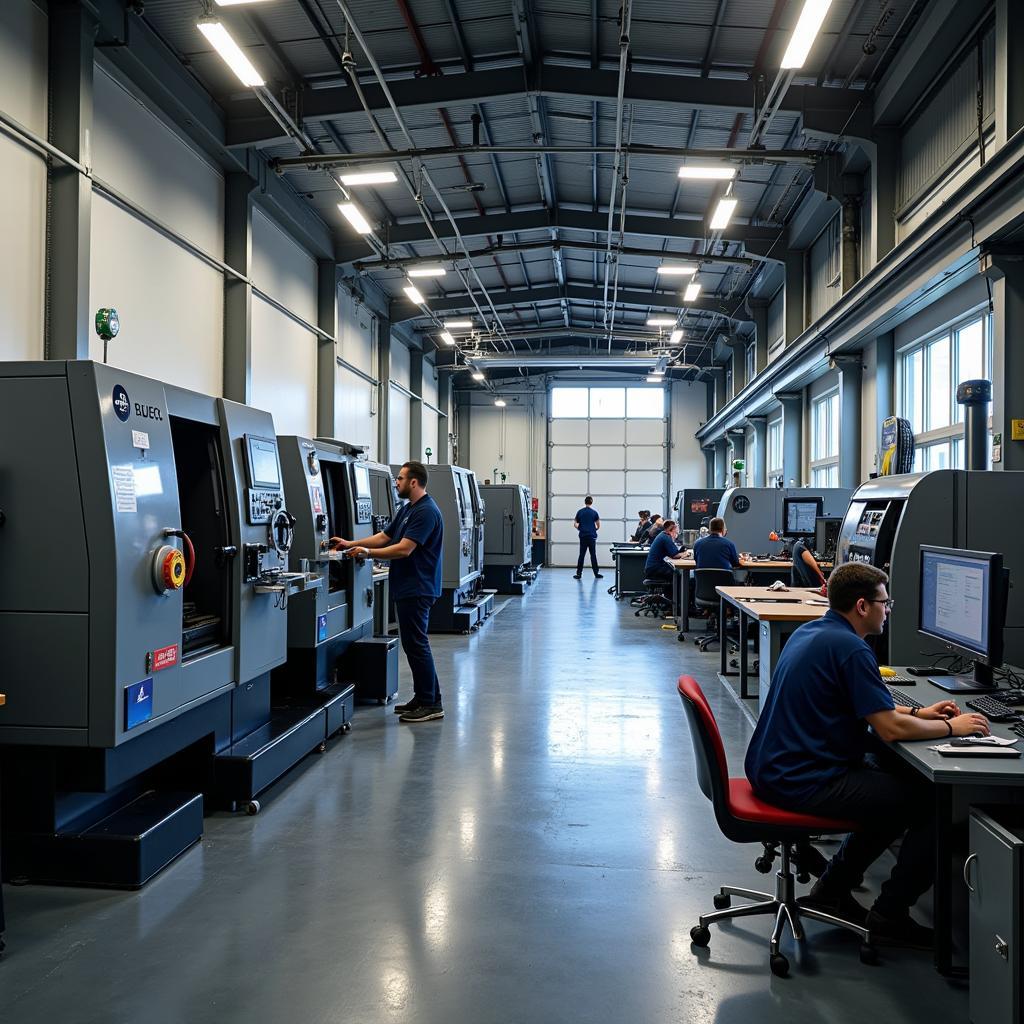 Inside a Modern C&C Machine Shop