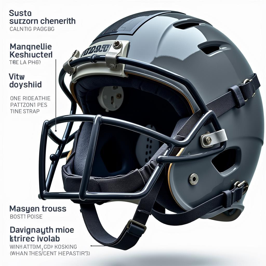 Modern Football Helmet Design Features