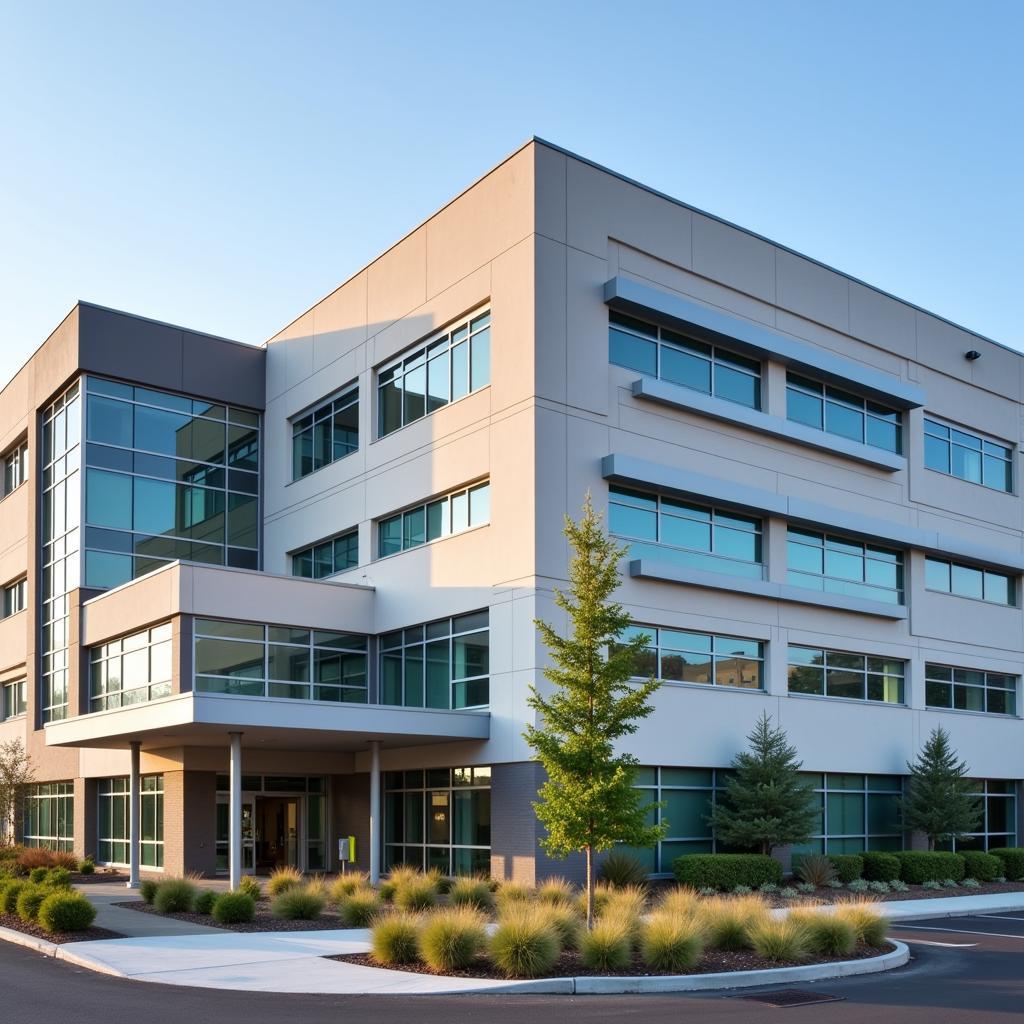 Modern Hospital Windows and Architectural Design