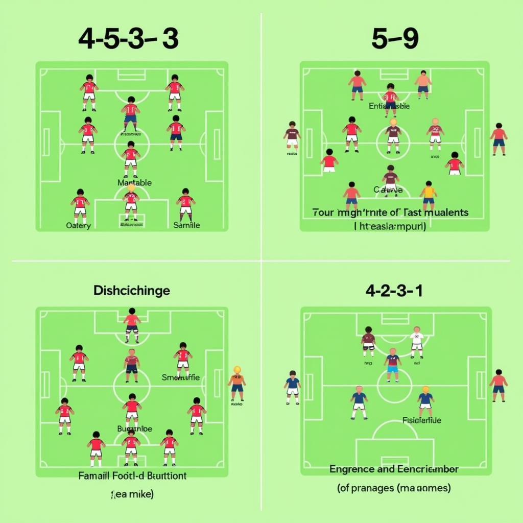 Various Football Formations in Use Today