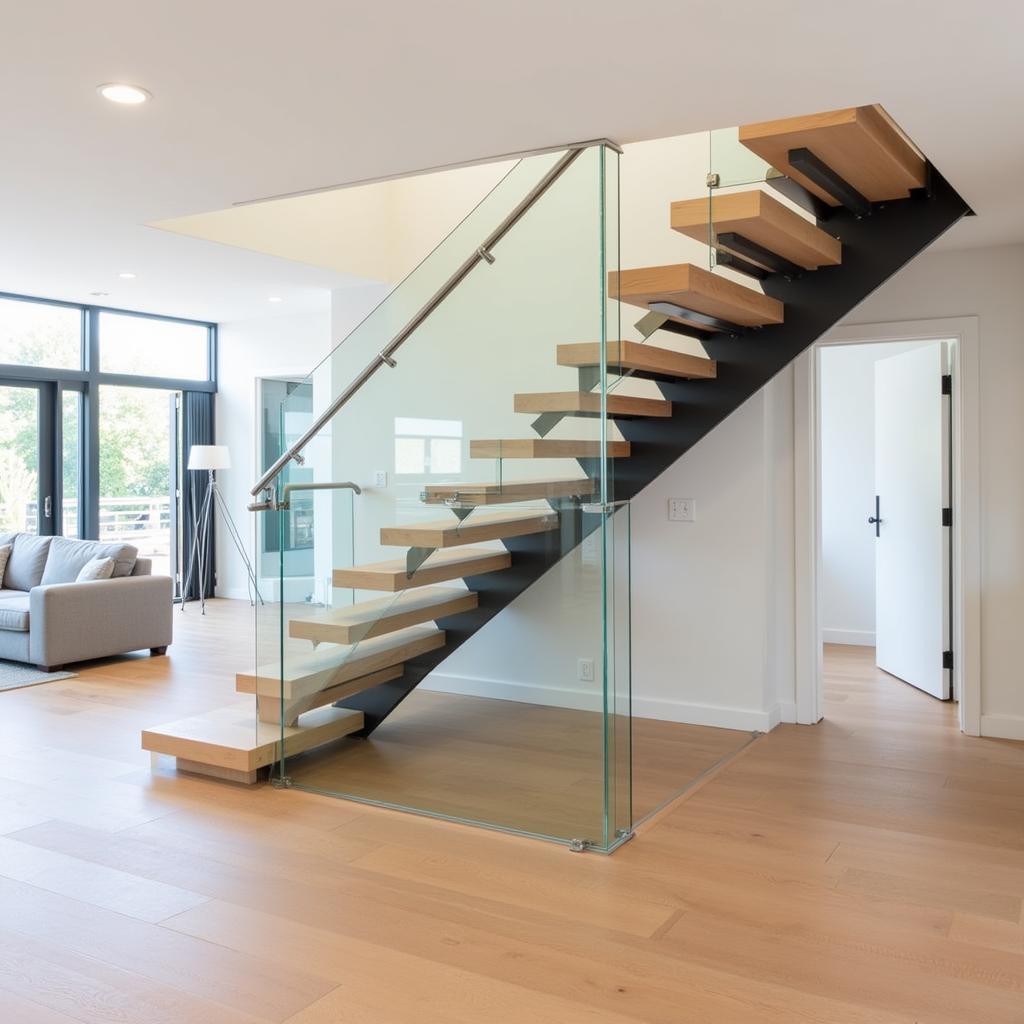 Modern Open Staircase Design